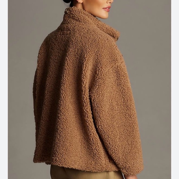 BLANKNYC FUZZY WUZZY CORDUROY SHERPA MIX TRUCKER JACKET - Picture 4 of 5